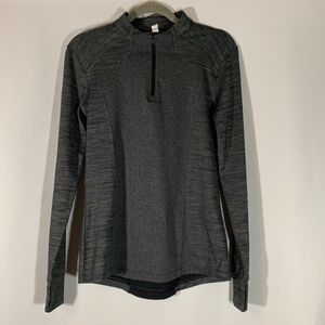 Under Armour Grey Quarter Zip Sweater Top